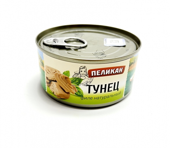 Тунец натуральный филе
